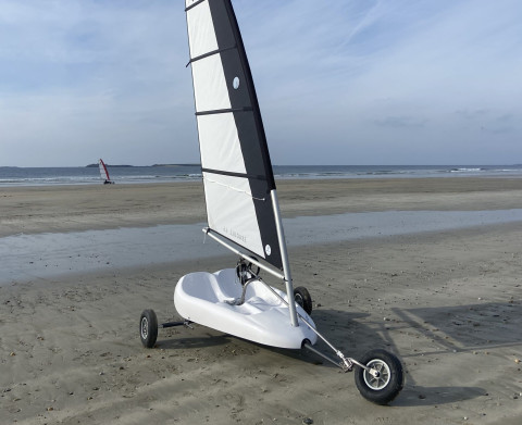 Découverte du Char à voile biplace