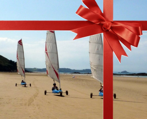 Bon cadeau Découverte du char à voile individuel (8 ans et +)